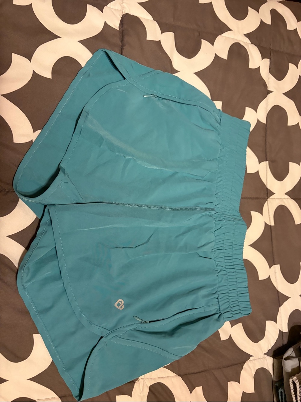 Colosseum Teal Women's Athletic Running Shorts